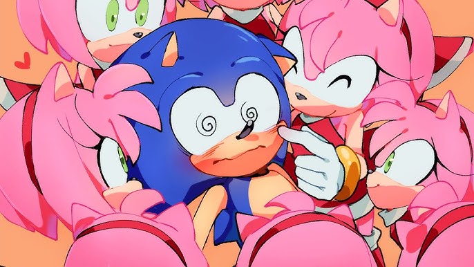 🌻 DeLucil 🌻 Artist on X: Sonamy Comic🥰🌹🦔❤️💙 #Sonic #Amy