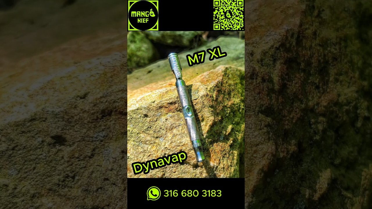 Mango Kief - Dynavap M7 XL - Vaporizador Herbal 🍃💨🇨🇴