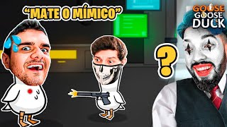 GOOSE GOOSE DUCK: NUNCA MAIS JOGO COM O VX! A PIOR JOGADA QUE EU JÁ VI 🤬 c/ Guinas, Gabs, Coelho e +