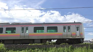 E129系B19編成【4K】信越本線下り1323M柏崎→長岡→新潟