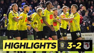 Harrogate Town 3-2 Grimsby Town Highlights