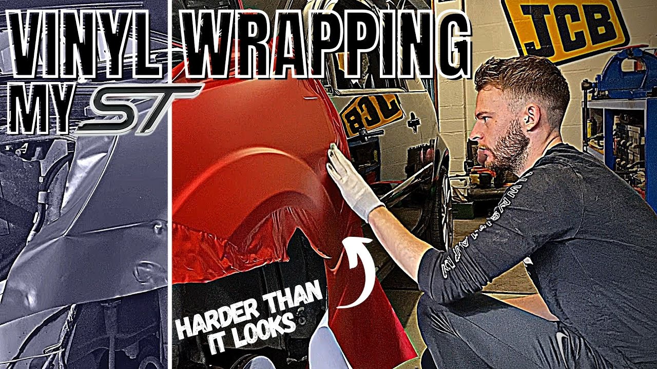 THE WRAP | Vinyl Wrapping my MK6 Fiesta ST150 | *DIY*