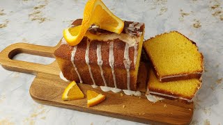 Soft and Fluffy Orange Loaf Cake | Quick and Easy Recipe