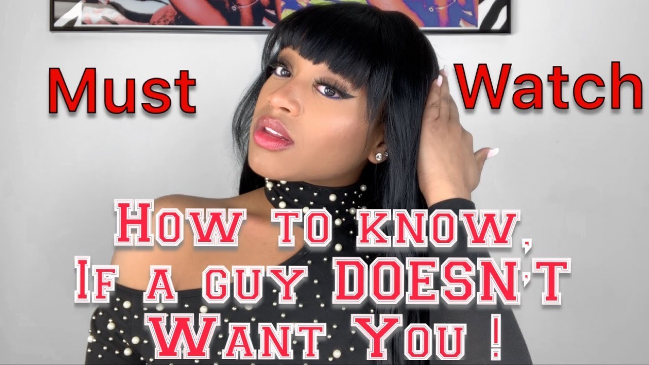 HOW TO KNOW IF A GUY DOESN'T WANT A RELATIONSHIP