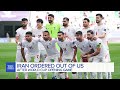 Iran forced to leave US after World Cup game