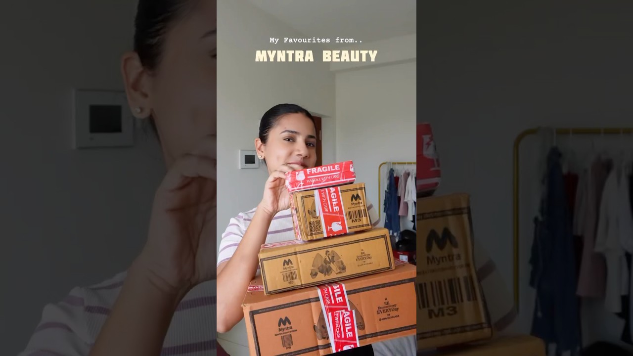 My Favourites Haul from Myntra Beauty 