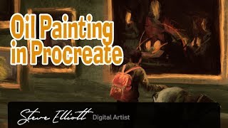 Fast and Loose Oil Painting in Procreate screenshot 3