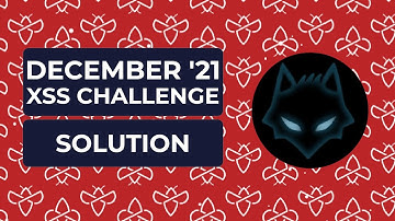 Homoglyph XSS?! Solution to December 