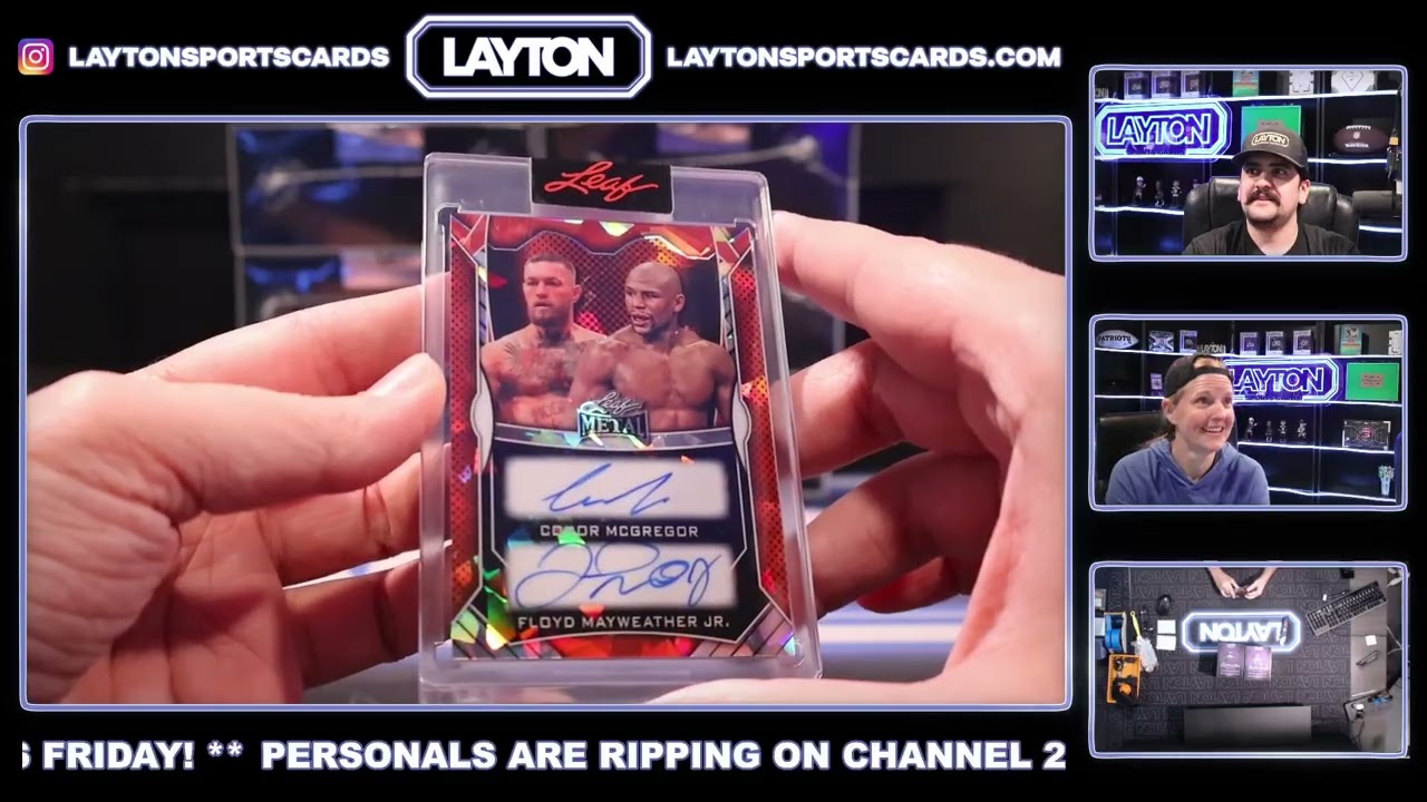 2025 Leaf Metal Authentics Volume 2   10 Box Case Break #1