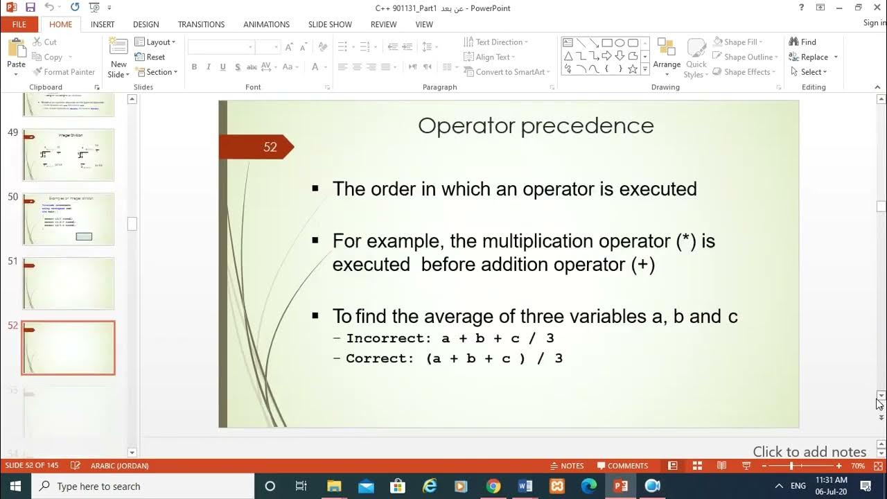 Slides 59 77 Increment+relational operators+logical operators - YouTube