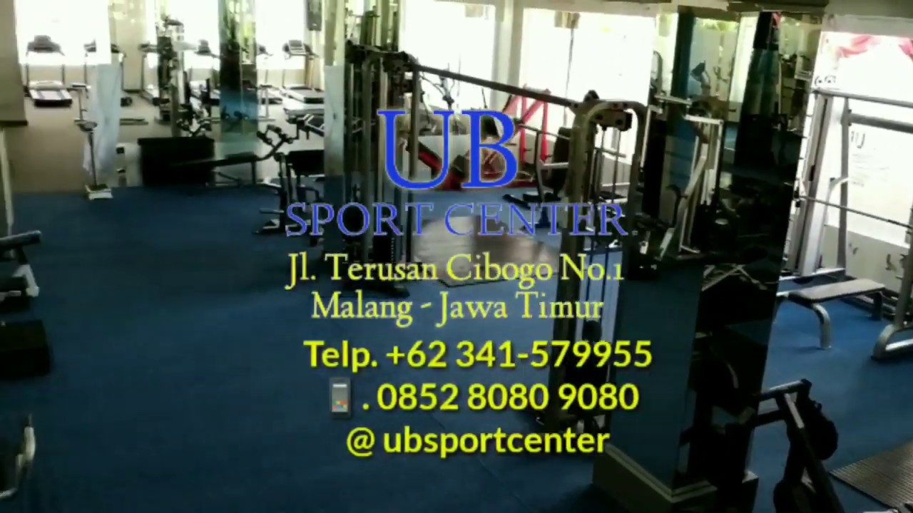 Fitnes area Malang Raya - SportCenter UB - YouTube