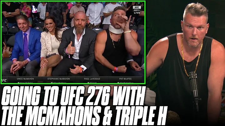 Pat McAfee Talks Going To UFC 267 With Vince McMah...