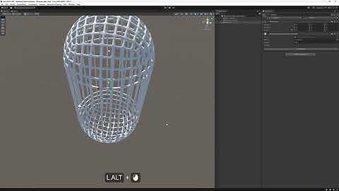 Poly Skeleton Mesh Sample (Wireframe Mesh Generator)