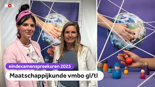 Eindexamenspreekuur maatschappijkunde vmbo gl/tl met Nina en Mariëlle