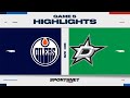 NHL Game 5 Highlights | Oilers vs. Stars - May 31, 2024