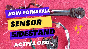 2023 Honda Activa OBD how to Sensor SIDEsTAND install