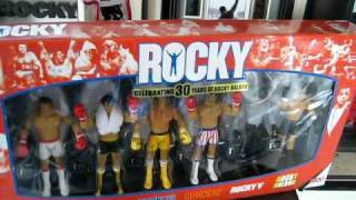 Rocky 30th Anniversary Figure Set - YouTube