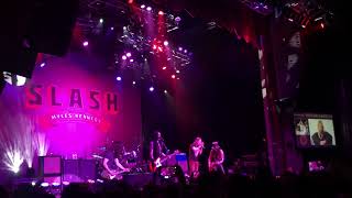 Slash ft. Myles Kennedy & The Conspirators tribute to Taylor Hawkins drummer for Foo Fighters.
