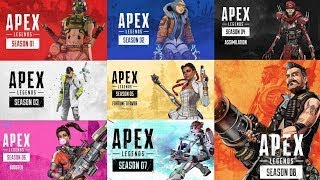 Apex legends all trailers seasons 1-8