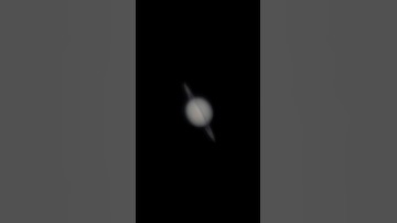 Taking a Picture of SATURN through my telescope! #astronomy #astrophotography