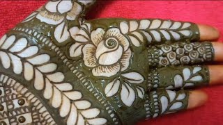 Easy bridal Mehndi Design ll kashmiri mehndi design ll Easy&simple design for beginners