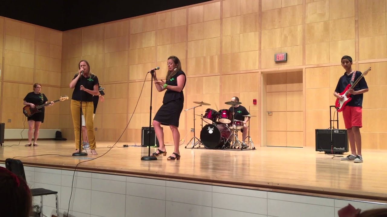 Archie Cole Middle School Talent Show 2015 - Juke Box Hero - YouTube