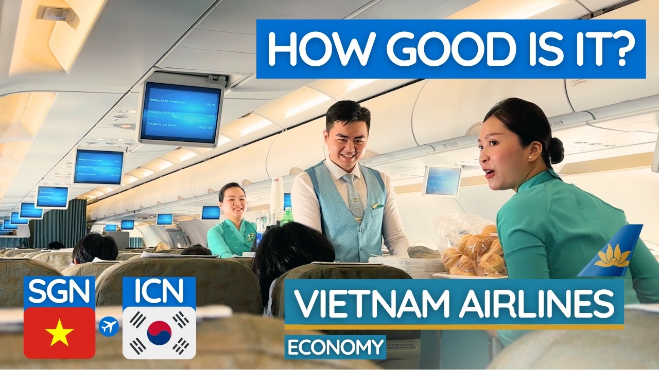 Стоит ли эконом-класс VIETNAM AIRLINES? | Хошимин - Сеул | ОТЧЕТ О ПОЕЗДКЕ