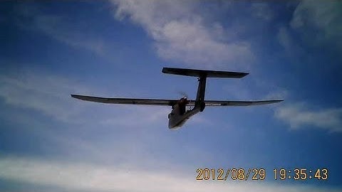 Skywalker Condor 1880 Flight video and tail view.