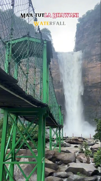 Maa tutla Bhawani waterfall #rohtas #bihar #temple #amazing #sasaram
