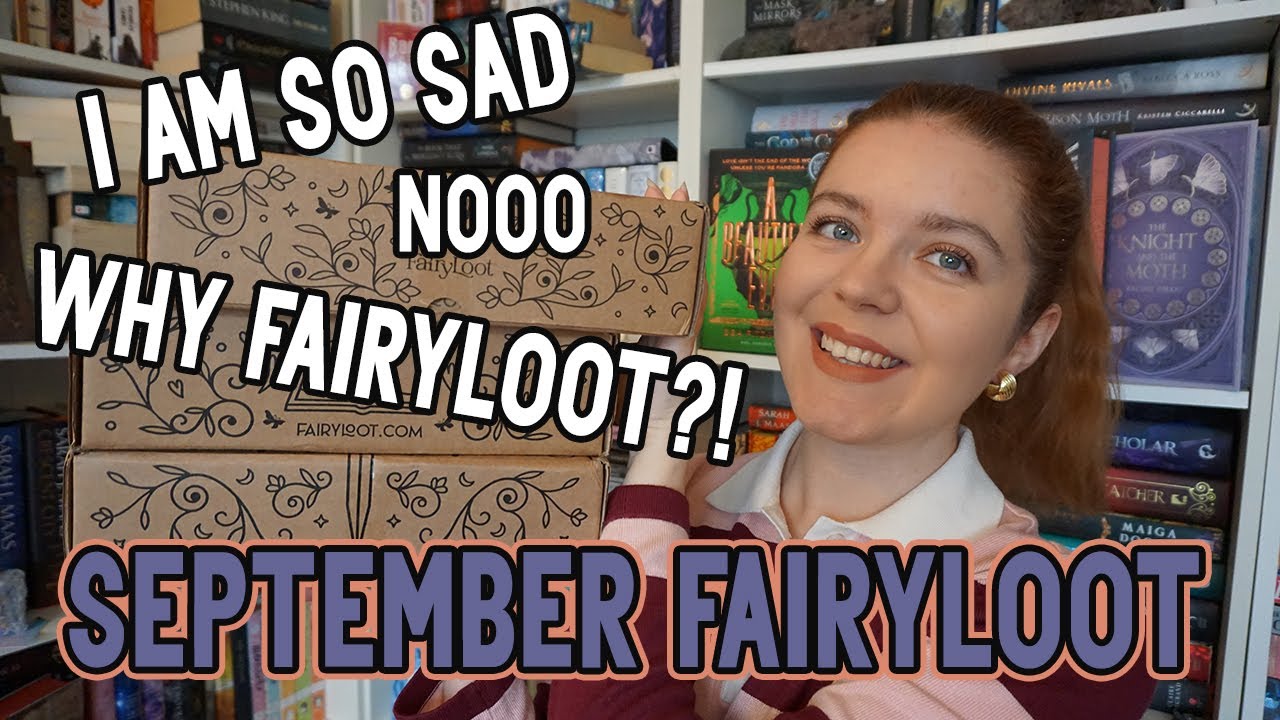 ХУДШИЙ FAIRYLOOT НА СВЕТЕ! Распаковка Fairyloot, сентябрь 2025, взрослая, романтика, эпическое