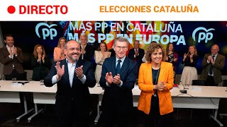 PP: FEIJÓO analiza sus HISTÓRICOS RESULTADOS en CATALUÑA | RTVE Noticias