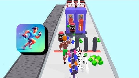 DumbBell Rush - All Levels Gameplay (iOS & Android) Part 23