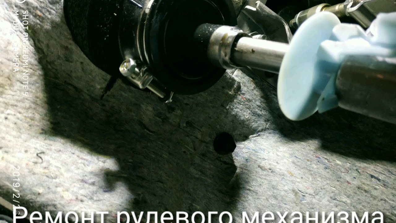 Стучит рулевая колонка датсун он до