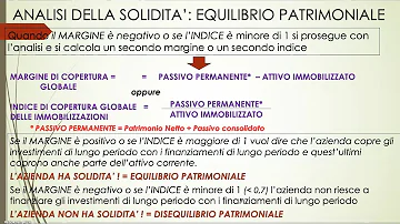 Come si determina l'equilibrio finanziario?