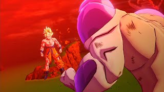 Dragonball Z: Kakarot - SUPER SAIYAN GOKU VS FULL POWER FRIEZA - FULL FIGHT - Japanese Voice Eng Sub