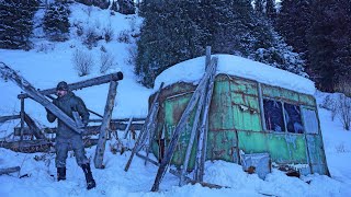 Фургон В Горах | Заготовка Дров | Разбираю Старый Каркас