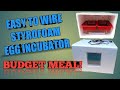 STYROFOAM EGG INCUBATOR|DIY STYROFOAM EGG INCUBATOR|EASY TO WIRE EGG INCUBATOR|TAGALOG