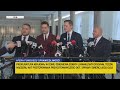 POSŁOWIE SUWERENNEJ POLSKI NIE ODPOWIADAJĄ NA PYTANIA I ZAKRZYKUJĄ DZIENNIKARZY