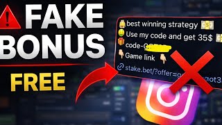 Fake $35 Bonus Scam 🚨 Stake Welcome Code Pe Bonus Milta Bhi Hai Ya Ni 🥺 