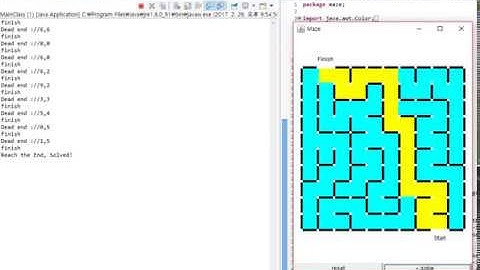 maze generator - solver