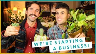 Were Starting a Business! | Billy & Pat
Help us grow Daddys Plants: http://bit.ly/growdaddysplants
Follow our journey:
https://www.instagram.com/daddys.plants/
http://www.daddysplants.com
Subscribe: http://bit.ly/billyandpatvlog
Facebook: https://www.facebook.com/billyandpat
Fave Products: https://www.amazon.com/shop/billypat
Designs: http://www.society6.com/billyandpat
Produced by PSN Creative, LLC: https://www.psncreative.com/
Billys Instagram: http://instagram.com/billybobn
Billys Twitter: https://twitter.com/billybobn
Pats Instagram: http://instagram.com/patsandora
Pats Twitter: https://twitter.com/patsandora
Billy and Pat Sandora-Nastyn are a married couple making YouTube videos about the questions and conversations theyve encountered from friends, family and strangers about what its like when two guys fall in love. Making videos about relationships, travel, lifestyle, home repair and DIY and more! Were Starting a Business! | Billy & Pat