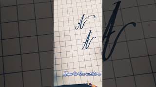 hand writing style#how to the write A#learn writing#writing #trendingshorts  #calligraphy#viral