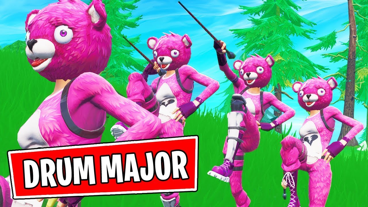 WE DID THE DRUM MAJOR ALL GAME (Fortnite) YouTube