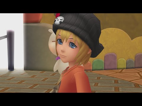 Видео: Kingdom Hearts 3D HD. #4. Sora. Traverse Town. Дорога до Фонтанной площади. Райм