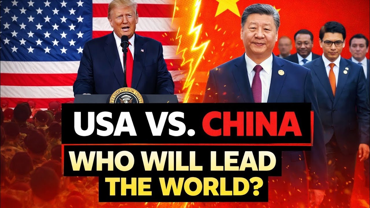 USA VS. CHINA WHO WILL LEAD THE WORLD 🌎
