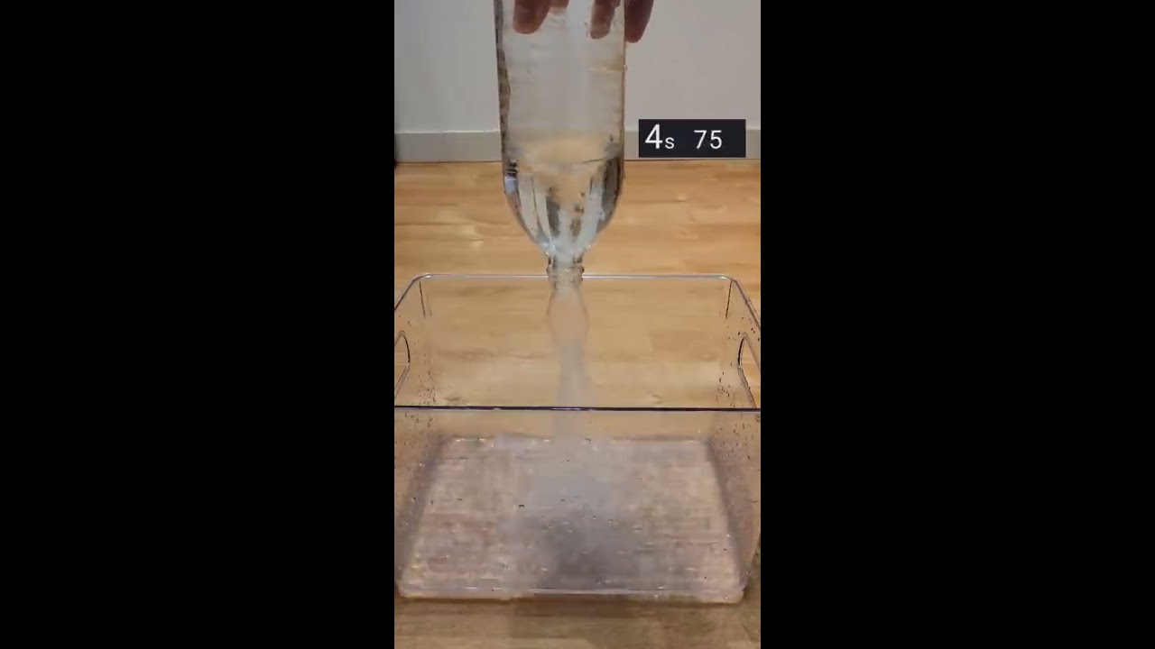 The Fastest Way To Empty A Bottle Science Shorts Experiment