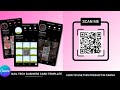 How to create IG inspired business cards using Canva (beginner friendly)