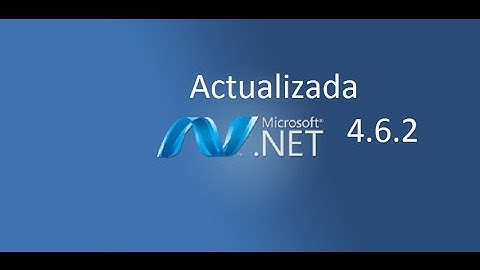 INSTALA FACIL- Microsoft .NET Framework 4.6.2  Diciembre 2016