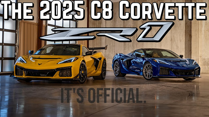 THE ALL NEW 2025 C8 CORVETTE ZR1! 1,064 HORSEPOWER!