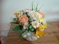 Facem un aranjament floral(din sapun) de primavara cu panselute-Handmade spring soap floral box